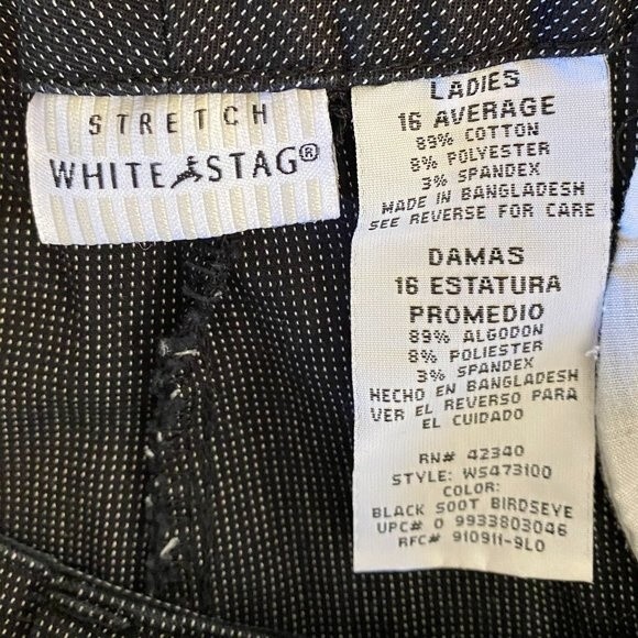 White Stag Womens Flare Leg Stretch Dress Pants Size 16 Average - Picture 5 of 6